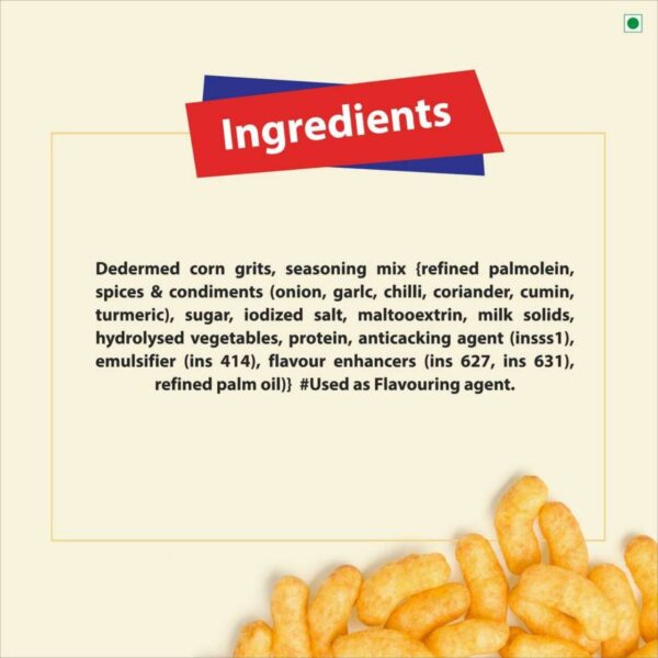 Bingo No Rulz Masala Curlz – Masala Flavoured Baked Puffs - Image 4