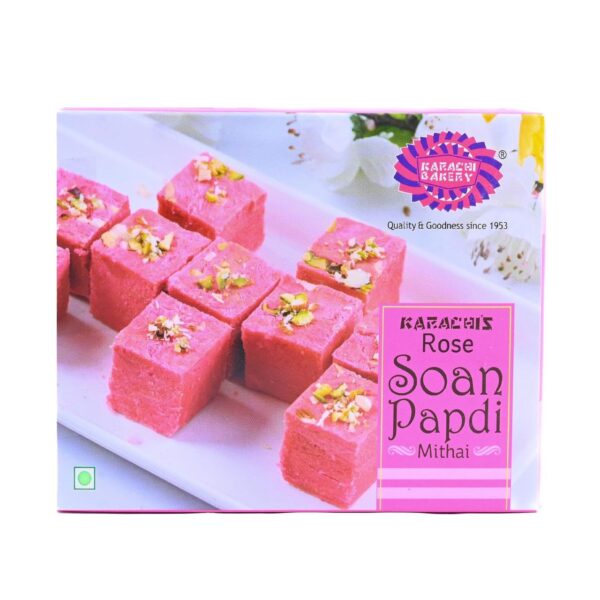 Karachi Bakery Rose Soan Papdi
